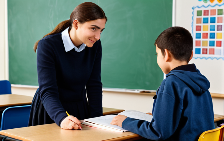 수업에서의 AI 윤리 - Combating Plagiarism with AI**

"A teacher is leading a class discussion about academic integrity an...