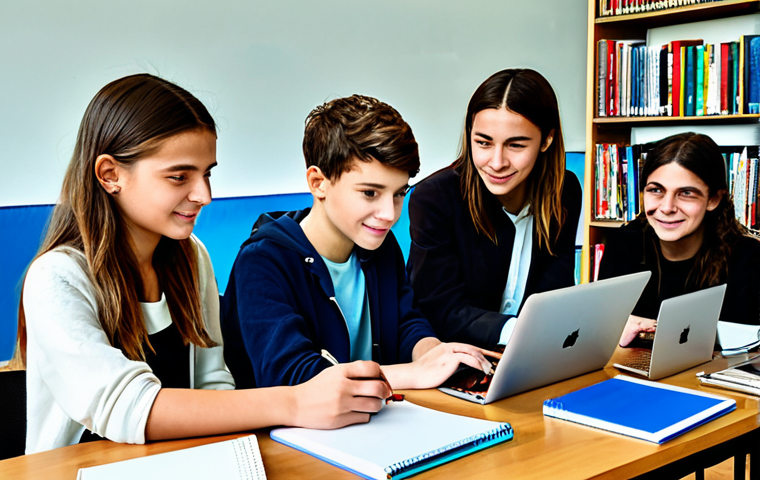 교육용 소프트웨어 - Tutor Virtual & Artificiel**

"A friendly-looking, cartoon-style virtual tutor, depicted as a hologr...