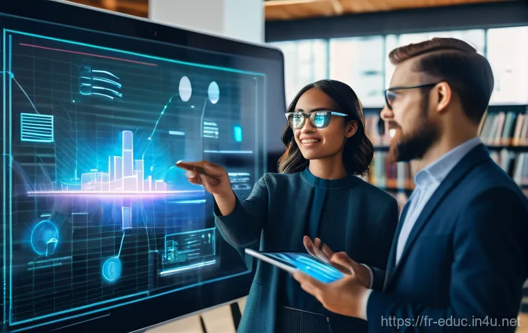 평생교육 개념 - **Prompt:** A vibrant, futuristic cityscape at sunset, teeming with diverse adults of all ages activ...